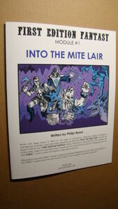 MODULE - INTO THE MITE LAIR *NM/MT 9.8* DUNGEONS DRAGONS OLD SCHOOL 海外 即決