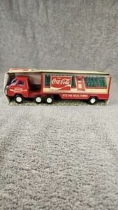 Buddy L Coca Cola Sturdy Steel Brute Trailer 1976 Complete In Original Box PICS! 海外 即決