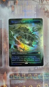 MTG Overgrown Tomb Unfinity 284 Foil Rare 海外 即決