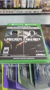 Call of Duty: Black Ops 1 & 2 Combo Pack X360/Xbox One (Brand New Factory Sealed 海外 即決