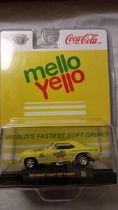 M2 Machines Mello Yello 1969 Chevrolet Camaro Z/28 Funny Car A30 1:64 海外 即決