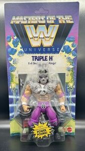 Mattel WWE Masters Of The WWE Universe Triple H Action Figure 海外 即決