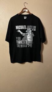 MICHAEL JACKSON KING OF POP REST IN PEACE LIFETIME TSHIRT Vintage Sz 2xl 海外 即決