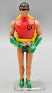 VTG 1979 DC Comics Batman Robin w/Cape Pocket Superheroes (Mego) - HONG KONG 海外 即決