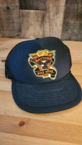 Vintage 1993 Daytona Bike Week Trucker Snapback Hat Cap Harley-Davidson Eagle 海外 即決