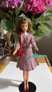 VINTAGE 60’s FRANCIE/ BRUNETTE TNT BEND LEG In “CHECK MATES” #1259~HTF MINT SET! 海外 即決