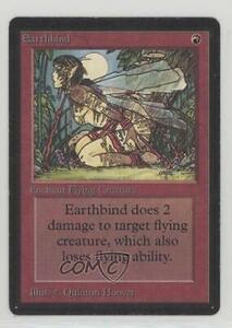 1993 Magic: The Gathering - Limited Edition Beta Earthbind 0e3 海外 即決