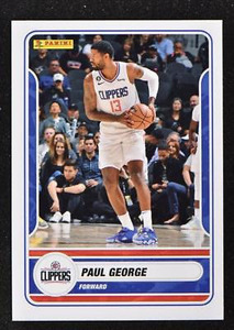 2023-24 NBA Stickers Base Card #28 Paul George - Los Angeles Clippers 海外 即決