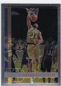 1997 Topps Chrome #109 Shaquille O'Neal Los Angeles Lakers 海外 即決