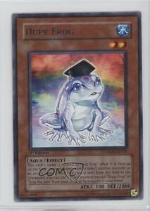 2008 Yu-Gi-Oh! - Crimson Crisis 1st Edition Dupe Frog #CRMS-AE028 16mc 海外 即決