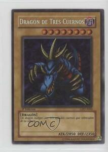 2002 Yu-Gi-Oh! Legend of Blue Eyes White Tri-Horned Dragon #LDD-S000 3c7 海外 即決