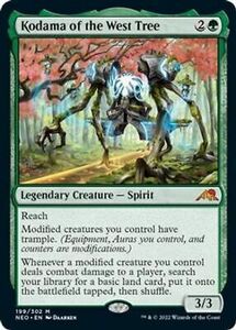 Kodama of the West Tree Regular 199 Kamigawa: Neon Dynasty NEO Mythic 海外 即決