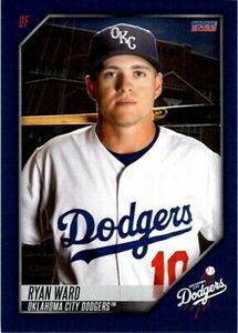 2023 Choice Ryan Ward Rookie Oklahoma City Dodgers AAA Los Angeles Dodgers 海外 即決