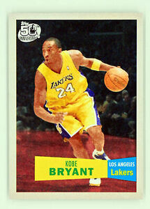 2007-08 Topps #24 Kobe Bryant 1957-58 Variations Los Angeles Lakers 海外 即決