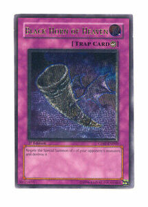 Yugioh! LP Black Horn of Heaven - CDIP-EN060 - Ultimate Rare - 1st Edition Light 海外 即決