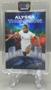 Alyssa Thompson 2022 TruCreator Tru Creator 1st Edition #ST-AT 1/1! USA Soccer 海外 即決