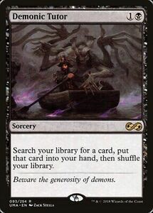 Demonic Tutor - [Foil] Ultimate Masters (UMA) 海外 即決