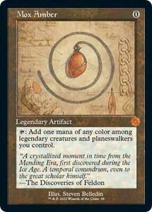 Mox Amber (Schematic) -Foil Near Mint English MTG 海外 即決