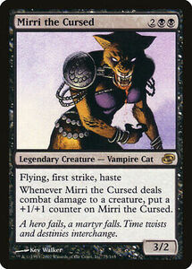 FOIL Mirri the Cursed | MtG Magic Planar Chaos | English | Near Mint-Mint (NM-M) 海外 即決
