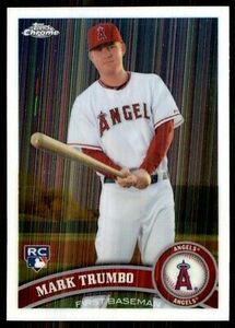 2011 Topps Chrome Mark Trumbo RC Los Angeles Angels #178 海外 即決