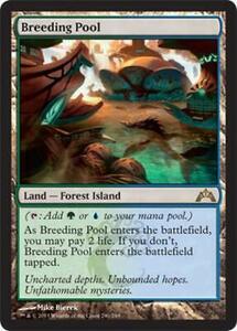 Breeding Pool -Foil Light Play English MTG Gatecrash 海外 即決