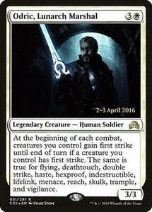 Odric, Lunarch Marshal -Foil Near Mint English MTG Promos: Prerelease Cards 海外 即決