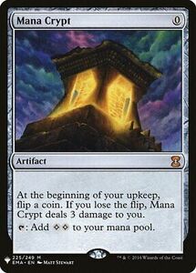 1x Mana Crypt MTG Mystery Booster NM Magic Regular 海外 即決