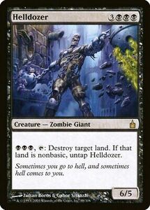 Helldozer [Ravnica: City of Guilds] MTG Near Mint Foil 海外 即決