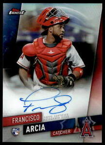 Francisco Arcia 2019 Finest FA-FA Finest Autographs Angels AU Baseball Card 海外 即決