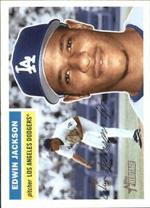 2005 Topps Heritage Baseball Card #24 Edwin Jackson 海外 即決