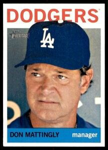 2013 Topps Heritage Don Mattingly Los Angeles Dodgers #101 海外 即決