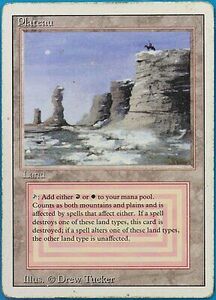 Plateau Revised HEAVILY PLD (Dual Land Reserved List Magic Card) 460726 ABUGames 海外 即決