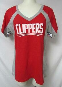 Hands High Los Angeles Clippers Women's Size Large V-Neck T-Shirt A1 3537 海外 即決