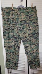 USMC MARPAT PANT DIGITAL WOODLAND XX LARGE Rare Military Camo Pants REGULAR XXL 海外 即決