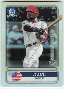 Jo Adell 2020 Bowman Chrome Spanning the Globe #STG-JA Los Angeles Angels 海外 即決