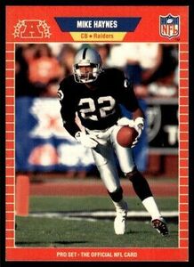 1989 Pro Set Mike Haynes Los Angeles Raiders #462 21388 海外 即決