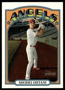 2021 Topps Heritage 大谷翔平 Los Angeles Angels #245 海外 即決