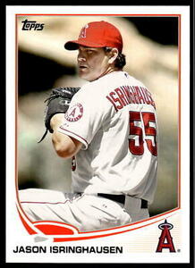 2013 Topps #245 Jason Isringhausen Los Angeles Angels Baseball 海外 即決