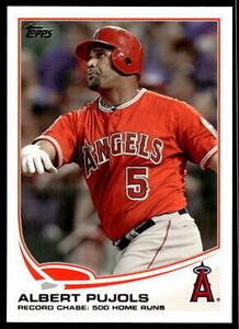 2013 Topps #266 Albert Pujols Los Angeles Angels Baseball 海外 即決