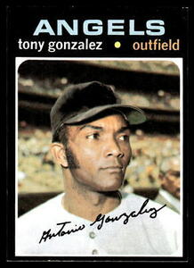 1971 Topps Tony Gonzalez #256 California Angels 海外 即決
