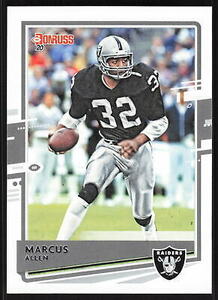 2020 Donruss #204 Marcus Allen Los Angeles Raiders 海外 即決