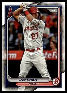 2024 Bowman Mike Trout Los Angeles Angels #19 海外 即決