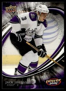 2008-09 Upper Deck Power Play Box Set Jack Johnson Los Angeles Kings #135 海外 即決