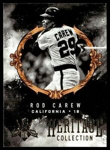 2017 Panini Diamond Kings Heritage Collection Rod Carew California Angels #HC-23 海外 即決