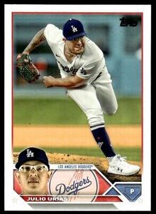 2023 Topps Julio Urias Los Angeles Dodgers #280 海外 即決