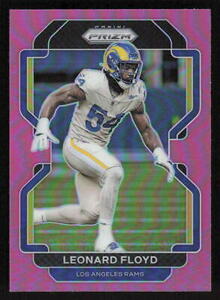 2021 Panini Prizm 70 Leonard Floyd Pink Los Angeles Rams 海外 即決