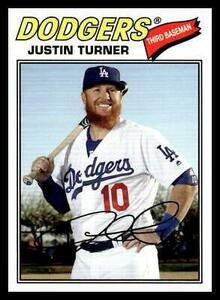 2018 Topps Archives #109 Justin Turner Los Angeles Dodgers 海外 即決