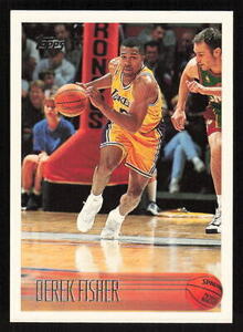 1996-97 Topps 206 Derek Fisher Los Angeles Lakers 海外 即決