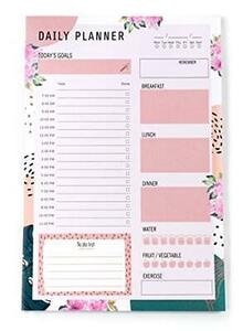 Daily Planner Notepad With 80 Undated Tear-Off Pages 6x9in., 80 pages 海外 即決