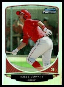 2013 Bowman Draft Picks & Prospects Chrome Top Kaleb Cowart Rookie Los Angeles 海外 即決